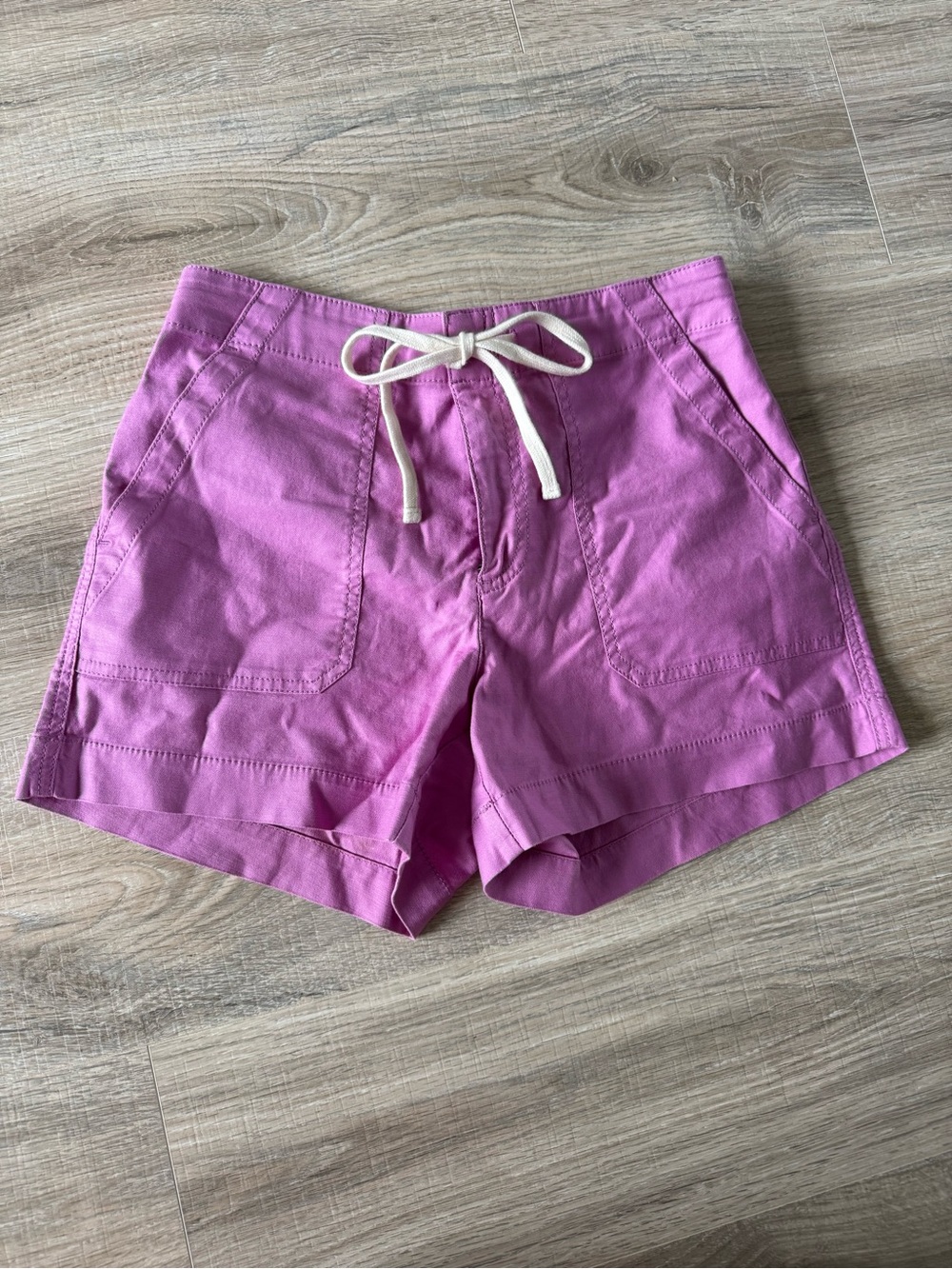 LOFT Orchid Drawstring Shorts